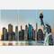 Designart - New York City Skyline Panorama - Photography Canvas Art Print